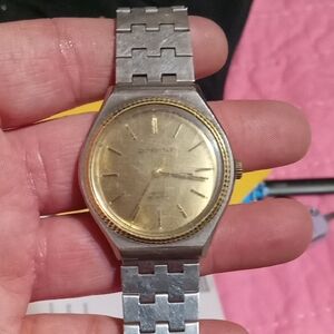 Caravelle Stainless Steel Wristwatch